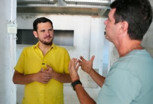 Prefeito Renato Junior vistoria obras do Caps no Lago Azul e garante ampliação da rede de atenção psicossocial do município