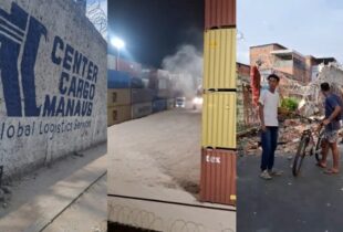 Sem paz até dentro de casa: moradores do Educandos denunciam empresa Center Cargo por poluição, barulho e risco de novo desabamento de muro