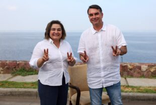 Flávio Bolsonaro pede voto útil no Amazonas e reforça dobradinha da direita; veja vídeo