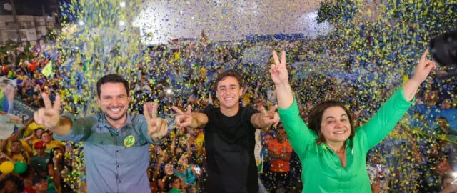 Capitão Alberto Neto e Maria do Carmo anunciam vinda de Nikolas Ferreira a Manaus para o Bloquinho do 22; veja vídeo