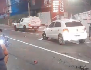 Desesperador: homem tem perna arr4ncada em grave acidente na Max Teixeira; veja vídeo