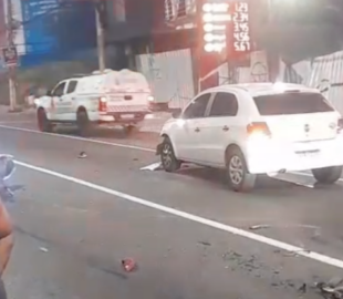 Desesperador: homem tem perna arr4ncada em grave acidente na Max Teixeira; veja vídeo