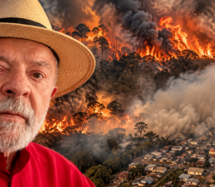Milagre eleitoral: depois de ver o Amazonas virar cinzas, Lula finalmente lembra que a floresta precisa de ajuda; veja vídeo