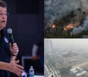 Eduardo Braga cobra ações do Governo do Amazonas contra as queimadas