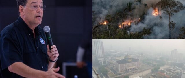 Eduardo Braga cobra ações do Governo do Amazonas contra as queimadas