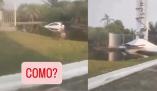 Fogo na paixão, água no motor: motorista faz 'timbum' com o carro em motel em Manaus; veja vídeo