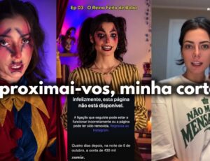 “Não matem o mensageiro”: conta de Katharina Zaparoli, a “Bobo da Corte”, é derrubada pela ‘turma do amor’; veja vídeo