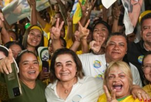 A ‘Onda 22’ está nas ruas e populariza a candidata Maria do Carmo em meio aos adesivaços e carreatas