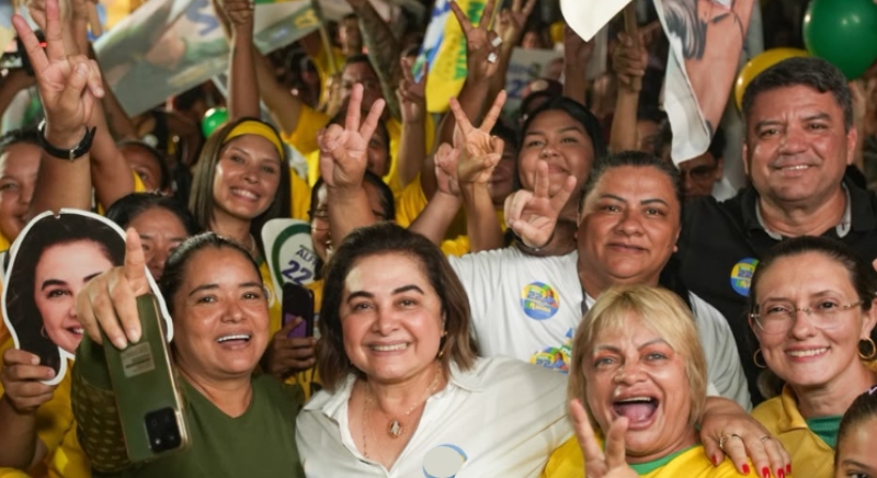 A ‘Onda 22’ está nas ruas e populariza a candidata Maria do Carmo em meio aos adesivaços e carreatas