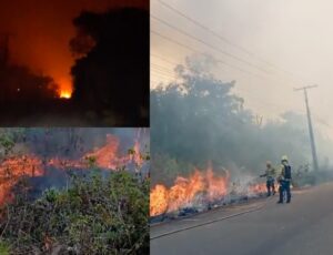 Autazes sufoca: Queima de noite e de manhã está coberta por fumaça com o avanço das queimadas; veja vídeo