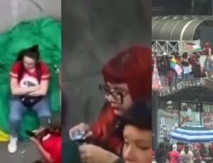 “Até pó rolou!”: vídeos mostram sujeira, pichações e depredação durante ato pró-Lula na Paulista