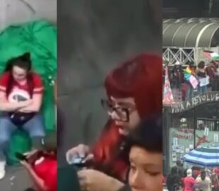 “Até pó rolou!”: vídeos mostram sujeira, pichações e depredação durante ato pró-Lula na Paulista