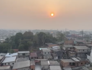 Manaus deve registrar 36°C nesta segunda-feira e segue sem previsão de chuva