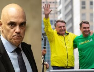 Ministro Alexandre de Moraes autoriza visitas de Flávio Bolsonaro ao pai