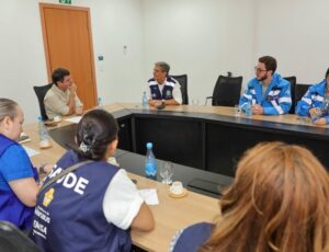 Prefeitura de Manaus se reúne com a Força Nacional do SUS e apresenta demandas para reforçar assistência à saúde diante das queimadas