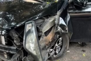 Acidente de trânsito grave chama atenção de motoristas no Centro de Manaus; veja vídeo