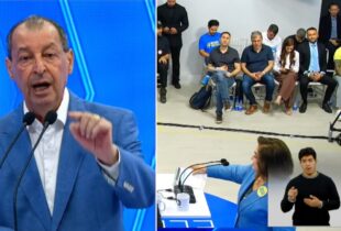 Omar Aziz surta ao vivo durante debate e manda assessoria de Maria do Carmo "tomar no cu"; veja vídeo