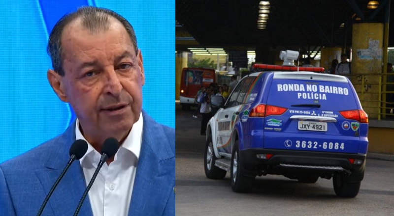 Omar Aziz promete volta do Ronda no Bairro e mais 5 mil novos policiais no Amazonas; vídeo