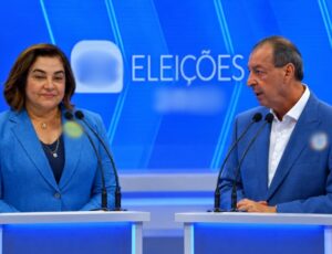 Omar Aziz nega denúncias durante debate com Maria do Carmo na TV Norte