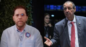 Polêmica: Plínio Valério declara voto em Aziz no 2º turno e provoca: “Por que um conservador como eu vota no Omar?”