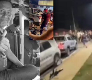 Idoso tenta separar briga de casal e acaba sendo assassinado a tiros em Urucurituba; veja vídeo