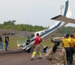 Avião de pequeno porte perde roda durante pouso no Aeroporto de Manicoré, no interior do Amazonas