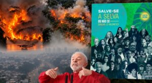 Manaus sufocada pela fumaça: governo Lula é cobrado por resultados e artistas do “Salve a Amazônia” voltam ao centro do debate