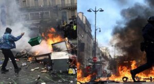 Violência e Fogo: Protestos na França se intensificam em meio à crise do custo de vida; veja vídeo