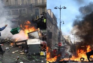 Violência e Fogo: Protestos na França se intensificam em meio à crise do custo de vida; veja vídeo