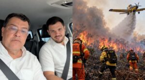 Eduardo Braga e Renato Junior anunciam reforço das Forças Armadas com 16 aeronaves para combater queimadas no Amazonas; veja vídeo