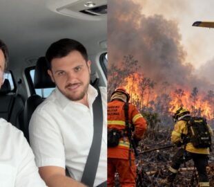 Eduardo Braga e Renato Junior anunciam reforço das Forças Armadas com 16 aeronaves para combater queimadas no Amazonas; veja vídeo
