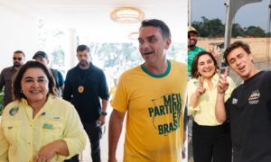 Flávio Bolsonaro e Nikolas Ferreira desembarcam em Manaus para maior ato da direita no Norte e colocam Amazonas no centro da virada nacional