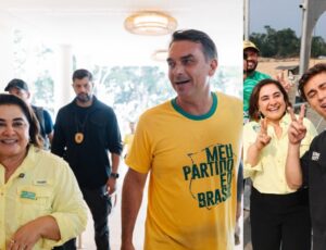 Flávio Bolsonaro e Nikolas Ferreira desembarcam em Manaus para maior ato da direita no Norte e colocam Amazonas no centro da virada nacional