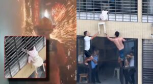 Fé na humanidade: Vizinhos fazem corrente humana e salvam menina pendurada no 12º andar de prédio; veja vídeo