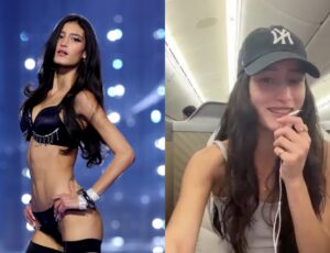 “Eu sou a 1ª modelo do Amazonas a pisar na passarela da Victoria’s Secret”: Luiza Perote se emociona e agradece apoio ao retornar ao Brasil