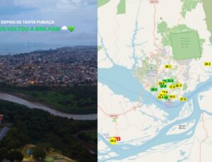"Manaus volta a brilhar!": após fortes chuvas, capital do Amazonas tem melhora da qualidade do ar; veja vídeo