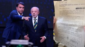 Urgente: campanha de Flávio Bolsonaro e Lula assinam documento autorizando a quebra do sigilo de ambos
