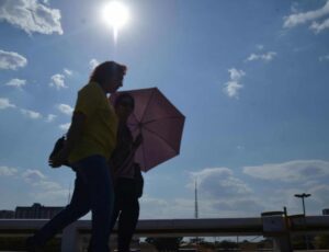 Manaus terá sexta-feira de muito calor, com máxima de 34°C e previsão de chuva