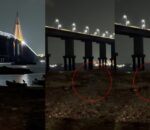 Mistério: câmera flagra 'vulto fantasmagórico' durante resgate de corpo debaixo da Ponte do Rio Negro