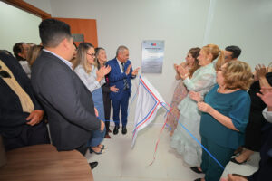 Presidente do TJAM, desembargador Jomar Fernandes, inaugura o novo Fórum de Justiça da Comarca de Boca do Acre