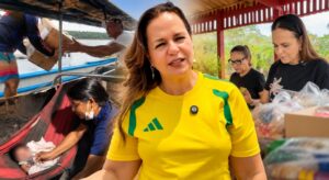 Após cobranças da empresária Cileide Moussallem às autoridades, vítimas das queimadas em Autazes recebem assistência; veja vídeo