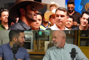 Flávio leva sertanejos à última propaganda eleitoral, enquanto Lula aposta em Janones, acusado de ameaçar ex-companheira