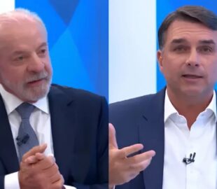 ‘Cemitério de obras’: Flávio Bolsonaro pressiona Lula sobre mais de 11 mil obras paralisadas durante debate presidencial