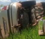Acidente com carro que transportava urnas eletrônicas deixa duas mulheres feridas no Amazonas