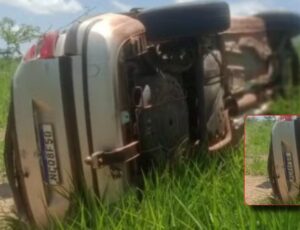 Acidente com carro que transportava urnas eletrônicas deixa duas mulheres feridas no Amazonas