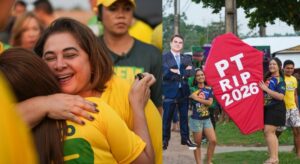 Professora Maria encerra campanha com ‘Onda 22’ e motocarreata em Manacapuru e eleitores comentam: “vem virada!”; veja vídeo