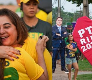 Professora Maria encerra campanha com ‘Onda 22’ e motocarreata em Manacapuru e eleitores comentam: “vem virada!”; veja vídeo