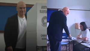 “Decidir o futuro do país”: Ministro Alexandre de Moraes vota em São Paulo no 2º turno; veja vídeo