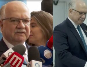 Presidente do STF, Edson Fachin votou em Brasília e concedeu entrevista declarando: “A soberania do povo deve se destacar”; veja vídeo