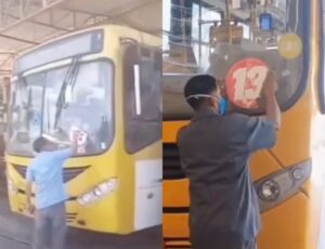 Secretaria de Mobilidade de Salvador atribui atraso de ônibus à adesivação irregular com número de Lula